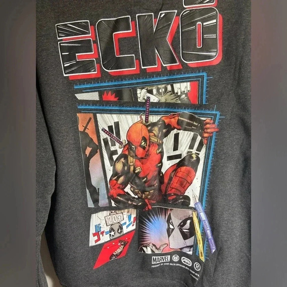 Marvel x Ecko - Deadpool - Pullover Hoodie - Men’s  Medium ⚔️🐞 - Picture 1 of 6